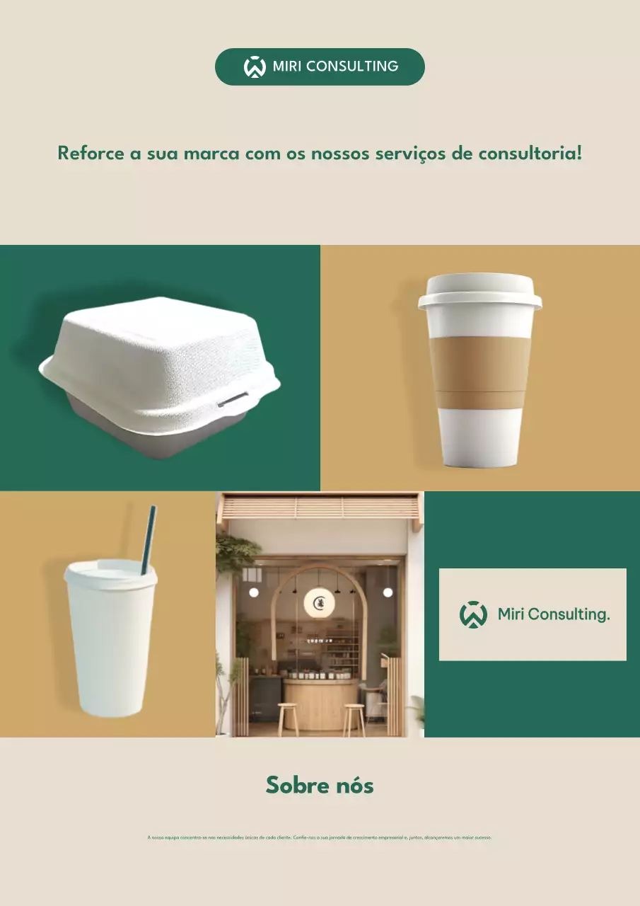 Promoção Consultoria Moderna Bege