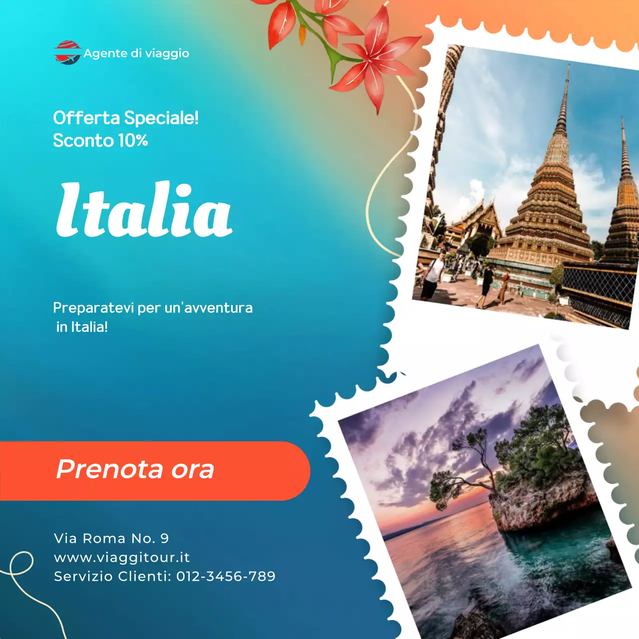 promozione viaggi blu tropicale