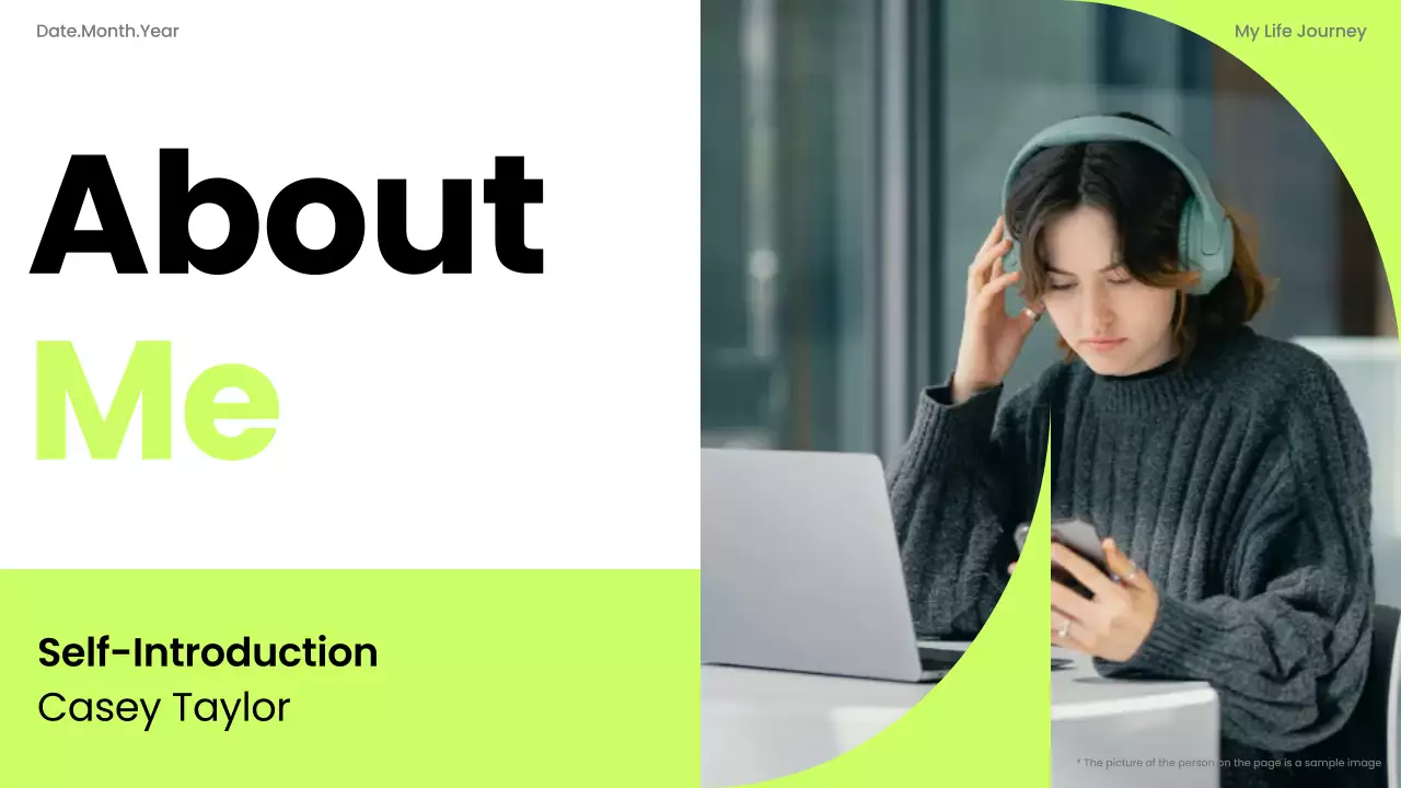 Neon Modern Personality Presentation