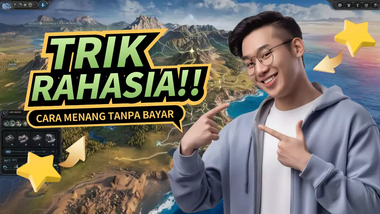 Blue Trendy Gaming Guide YouTube Thumbnail