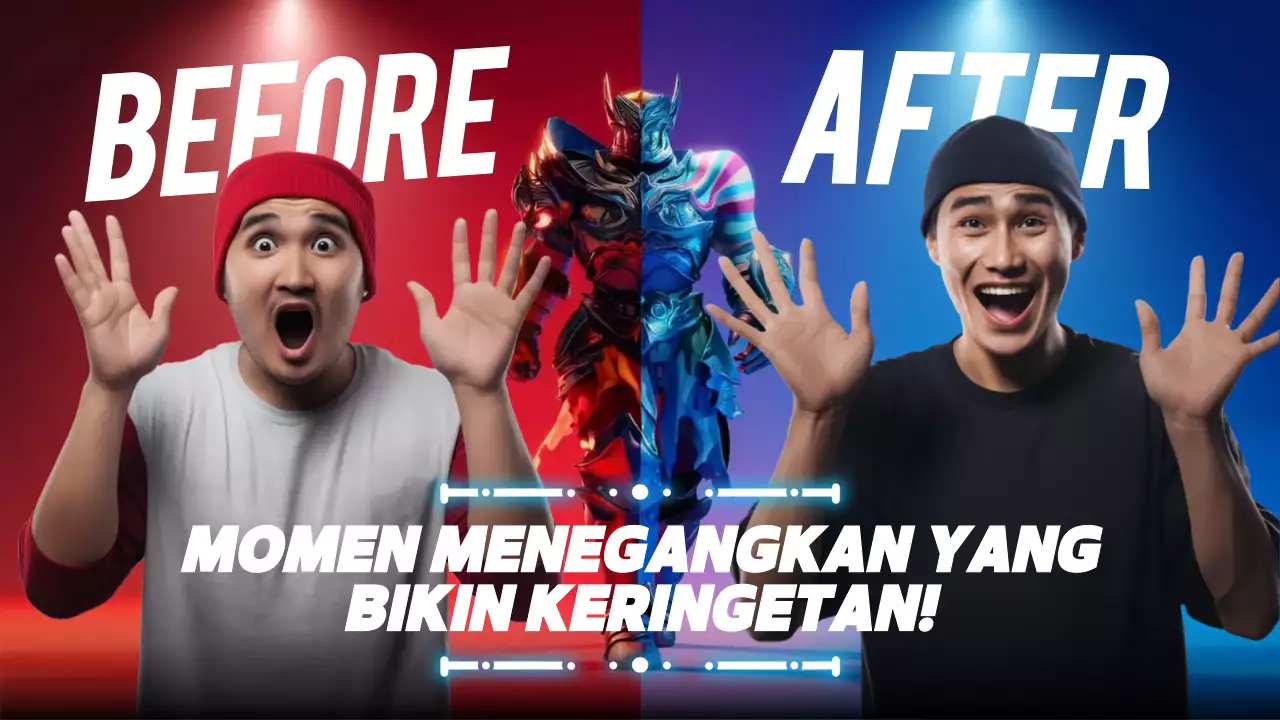 Red Modern Gaming Advertisement YouTube Thumbnail