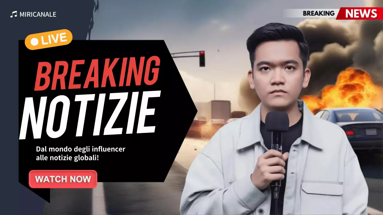 annuncio di notizie moderne nere