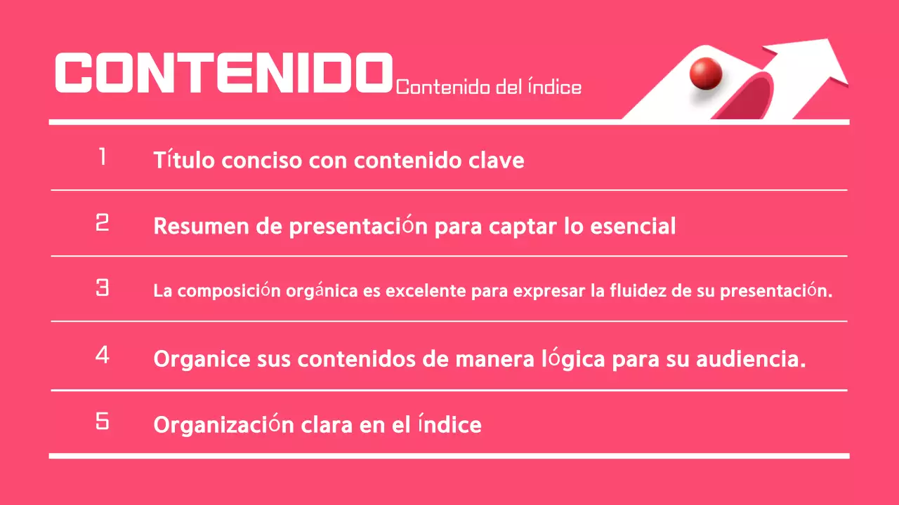 Descripción del diseño moderno rosa