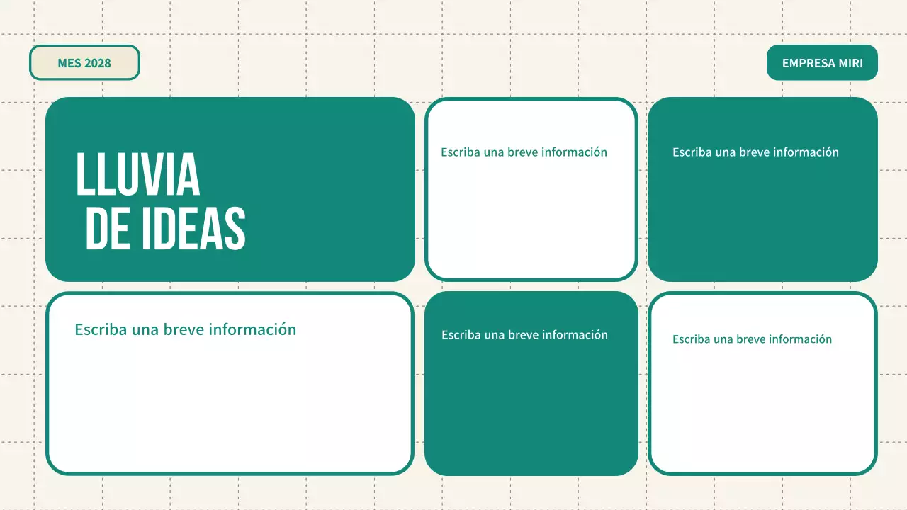 guía de ideas green modern