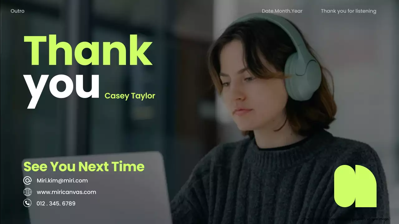 Neon Modern Personality Presentation