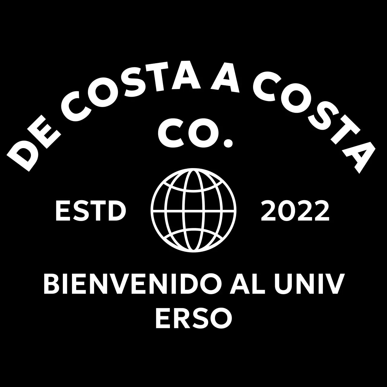 Promover un logotipo moderno en blanco y negro