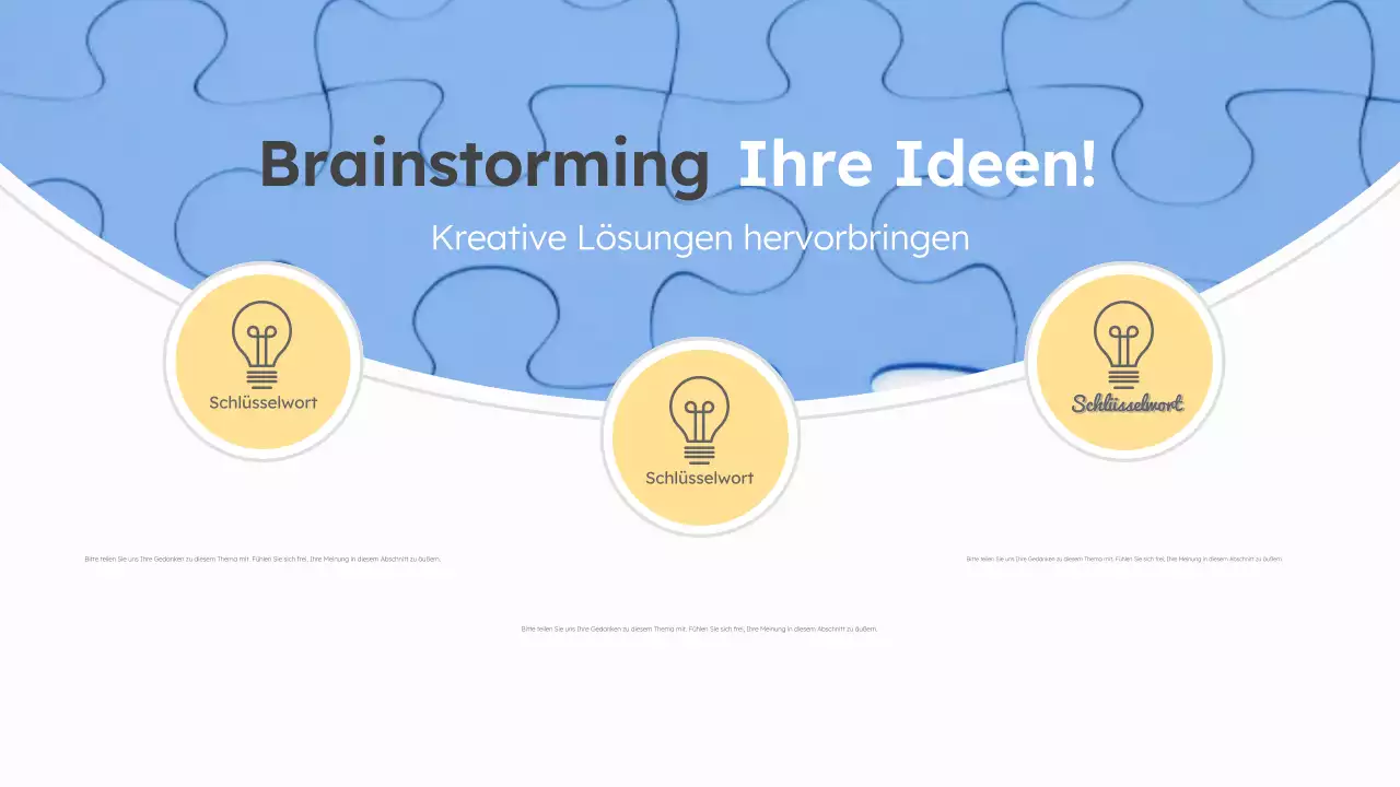 mint und rosa modern brainstorming guide layout