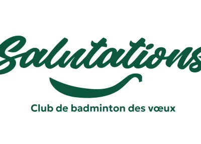 Logo abstrait simple pour le sport