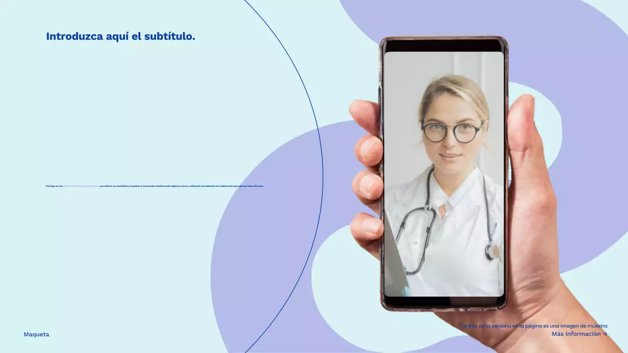 guía azul de brainstorming creativo