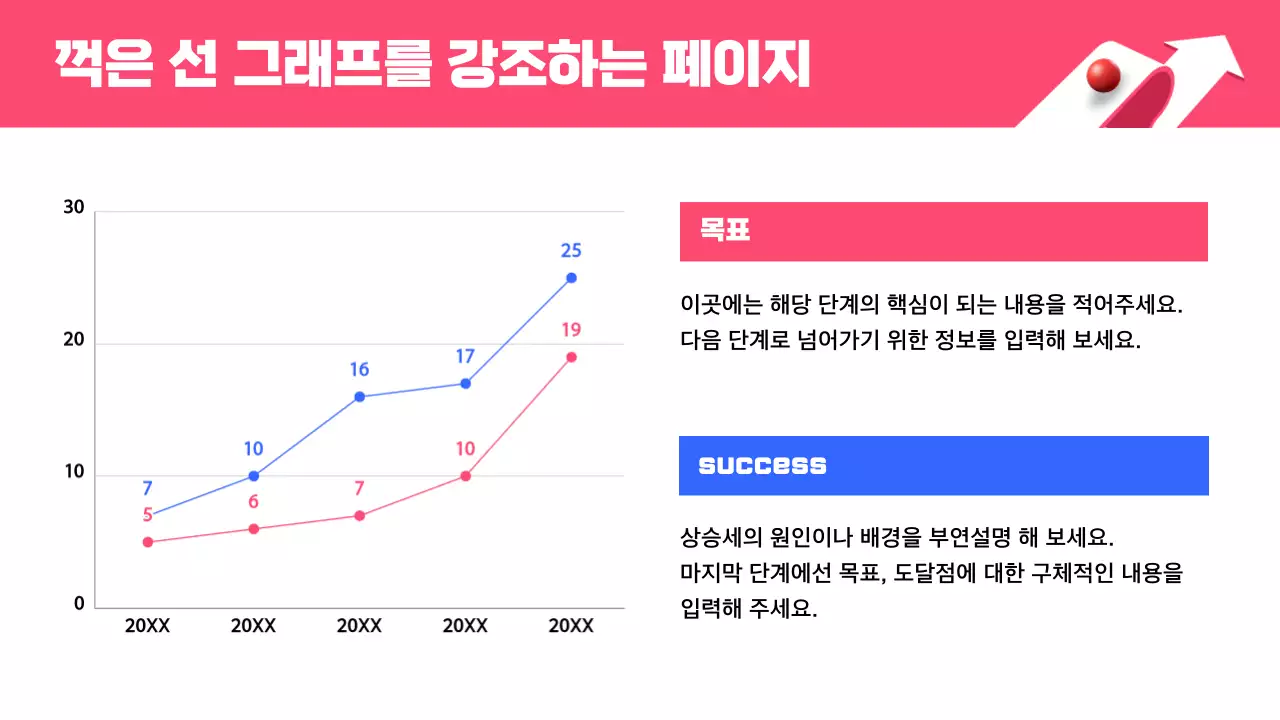 핑크 모던 디자인 설명