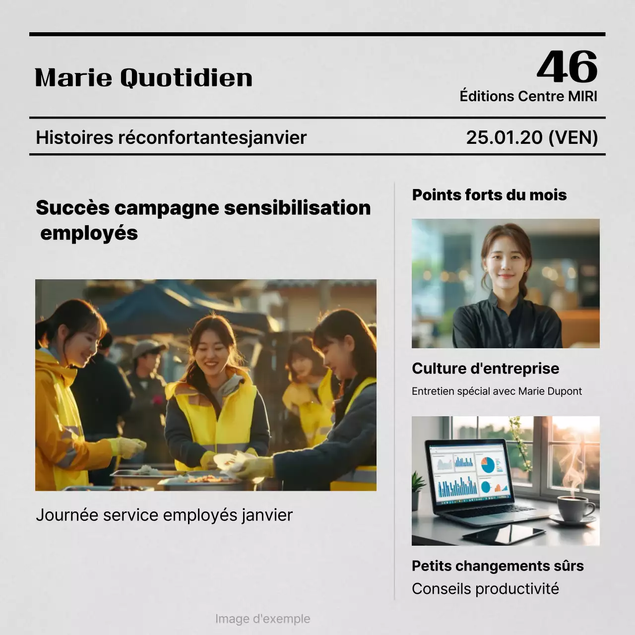 Gris Guide de sensibilisation simple