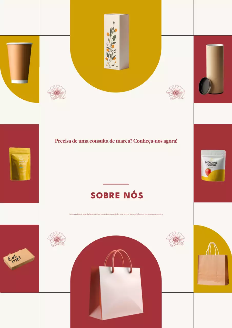 Promoção Red Modern Branding