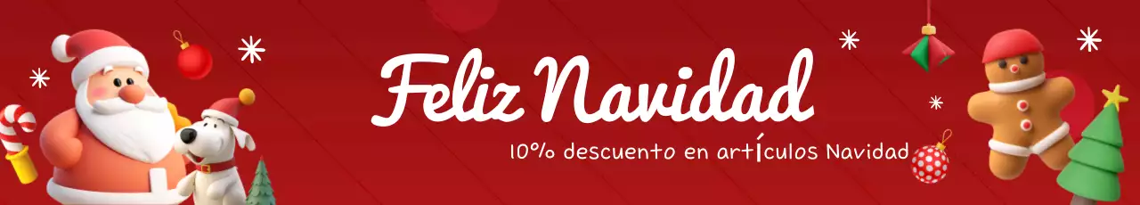 Promocione sus actos festivos en rojo y blanco