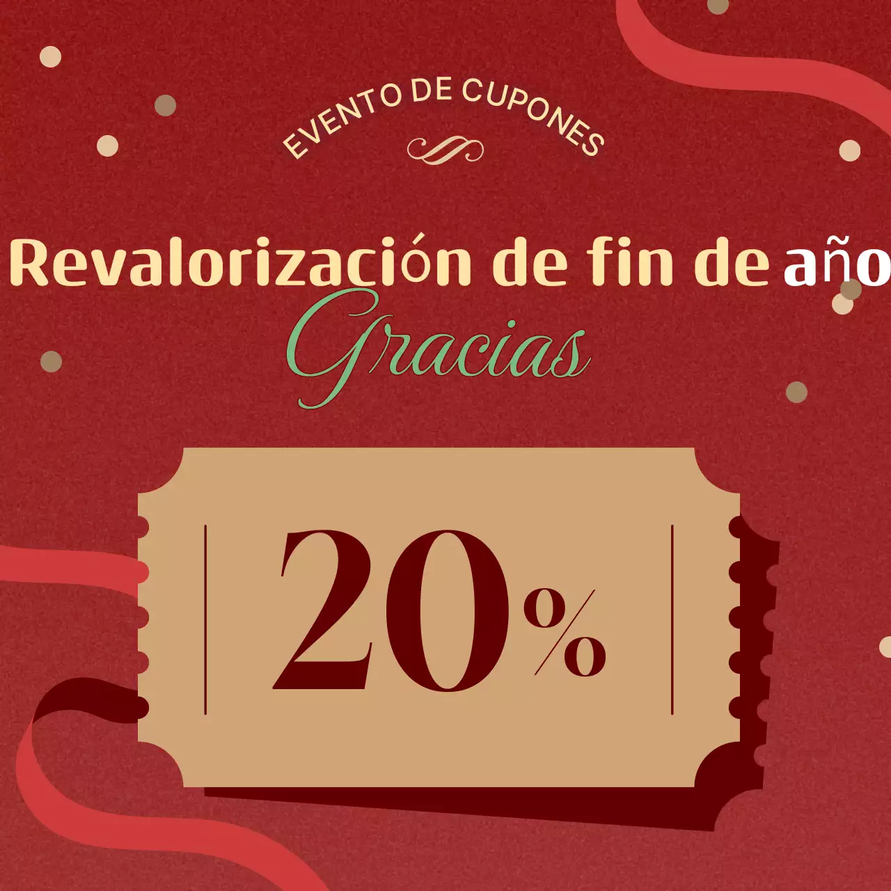 Evento navideño Blue Modern