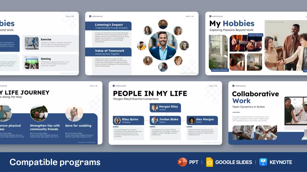 Blue Modern Personal Presentation