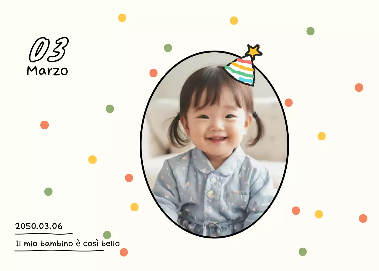 Calendario fotografico di Capodanno