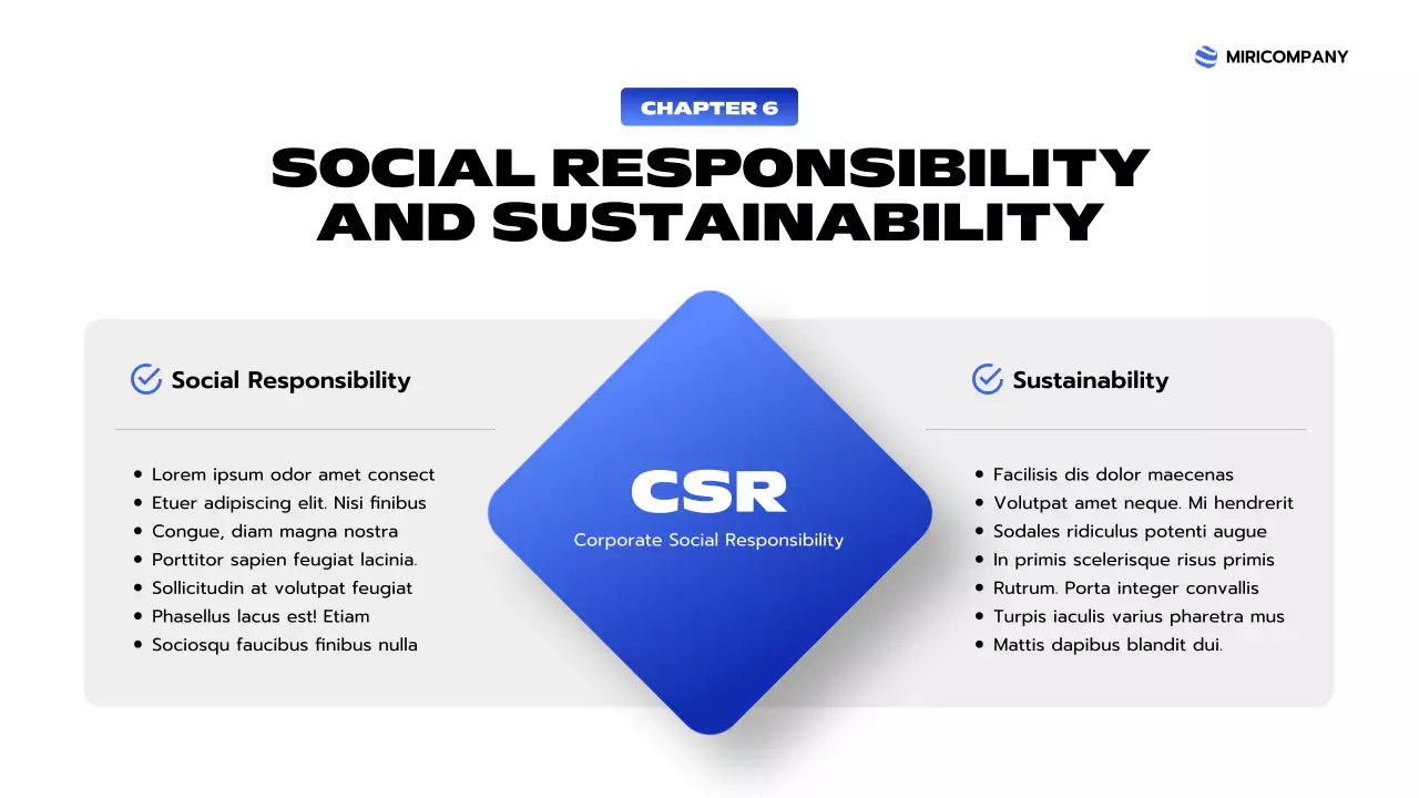 Blue Modern Business Report Presentation