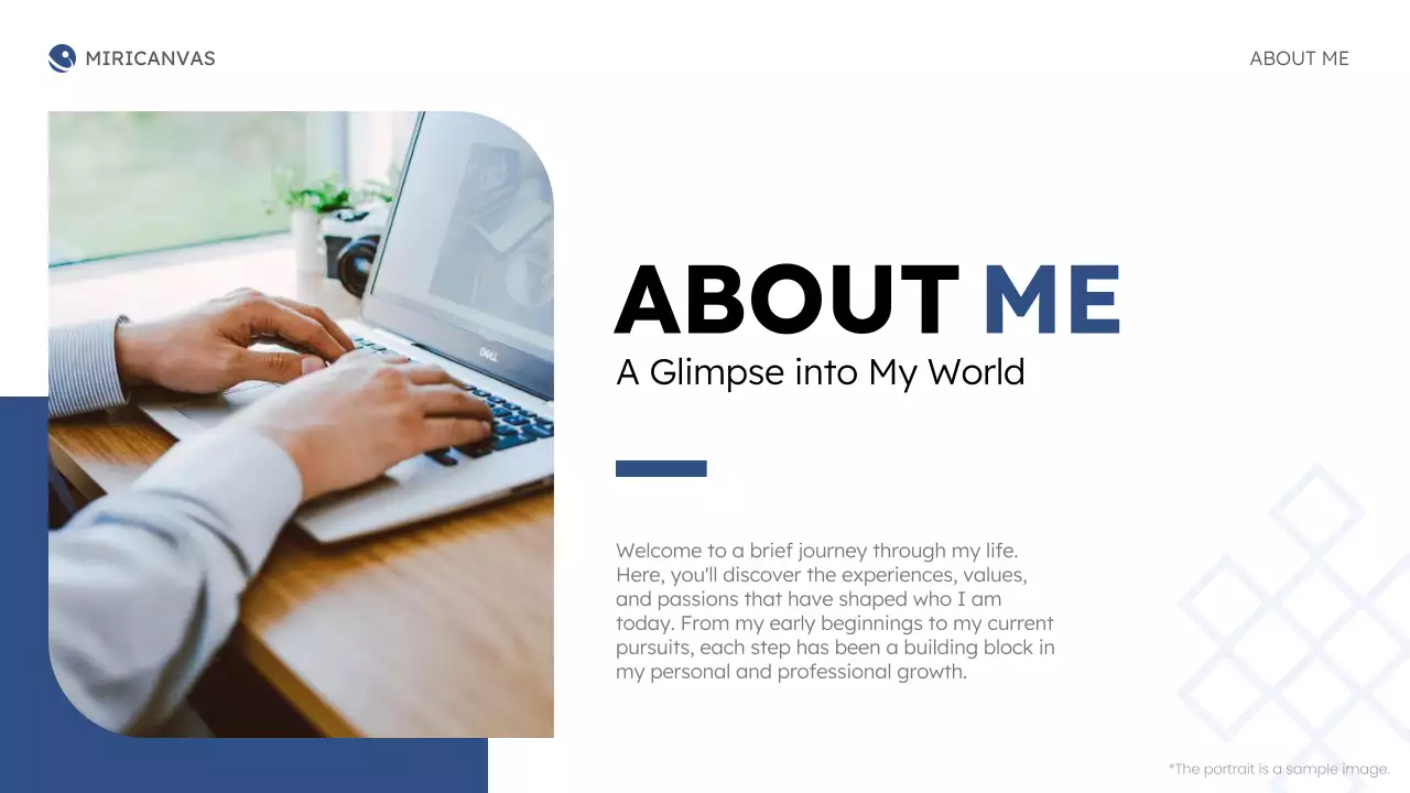 Blue Modern Personal Presentation