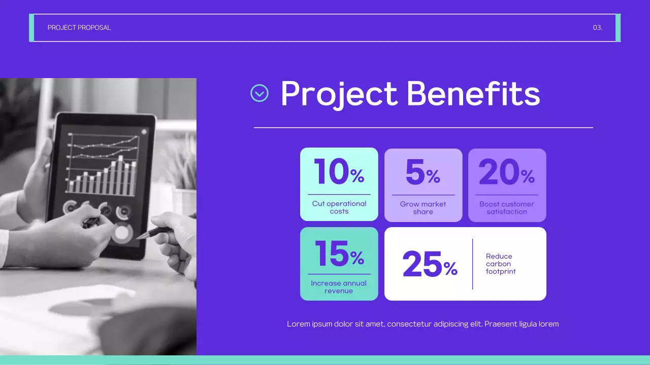 Purple Modern Project Proposal Presentation