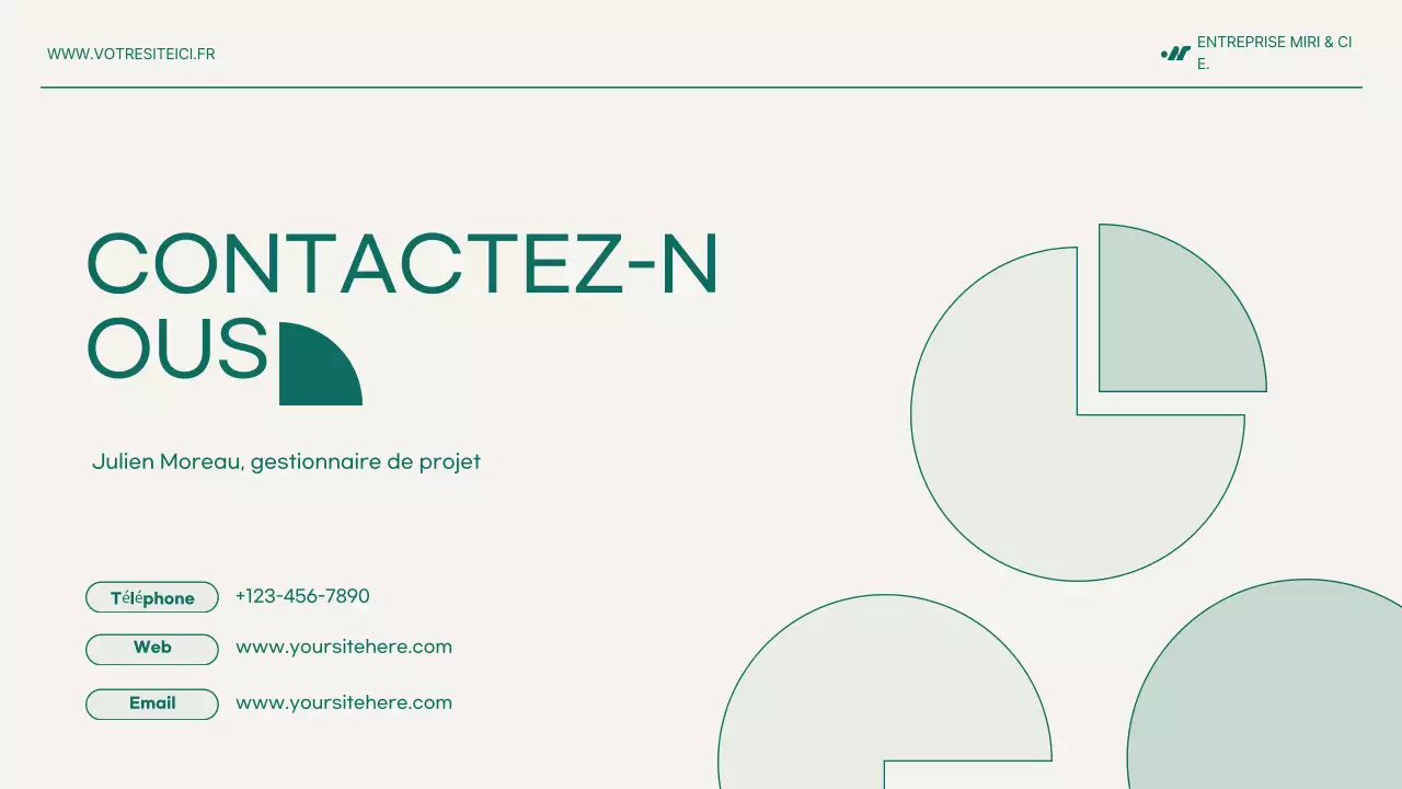 document de proposition de projet moderne mint