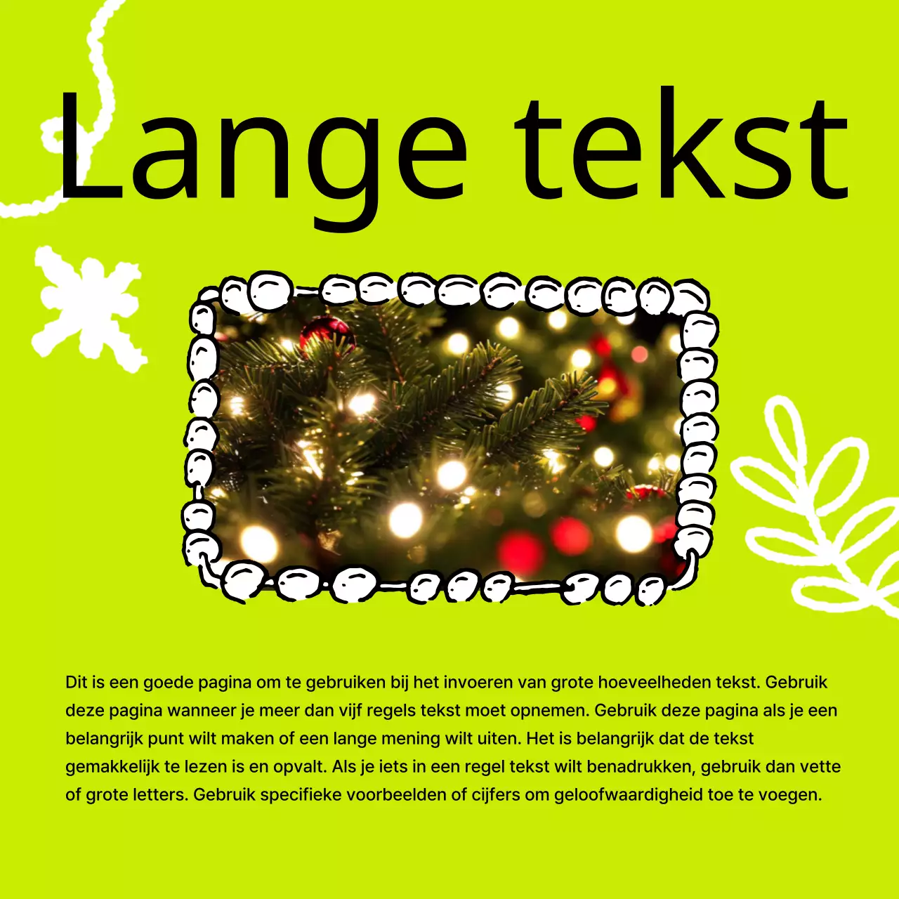 Promoot je jaarlijkse eenvoudig nieuws