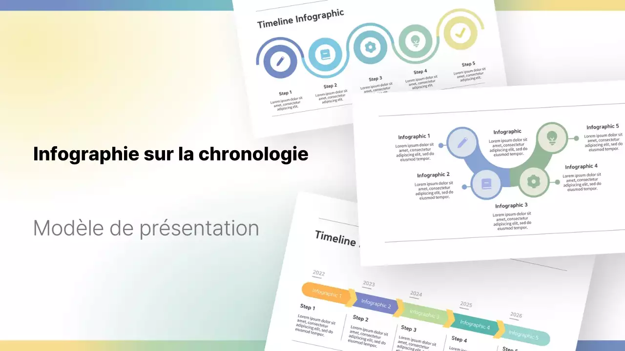 guide infographique moderne arc-en-ciel