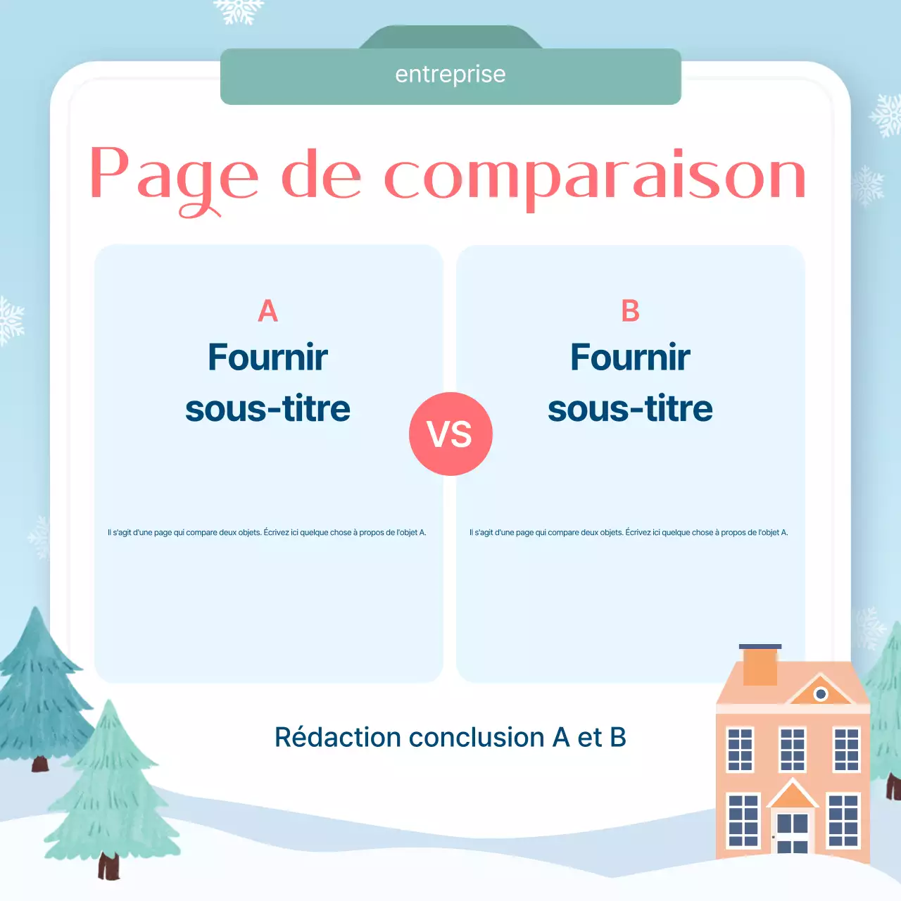 Bleu clair Guide de conception simple