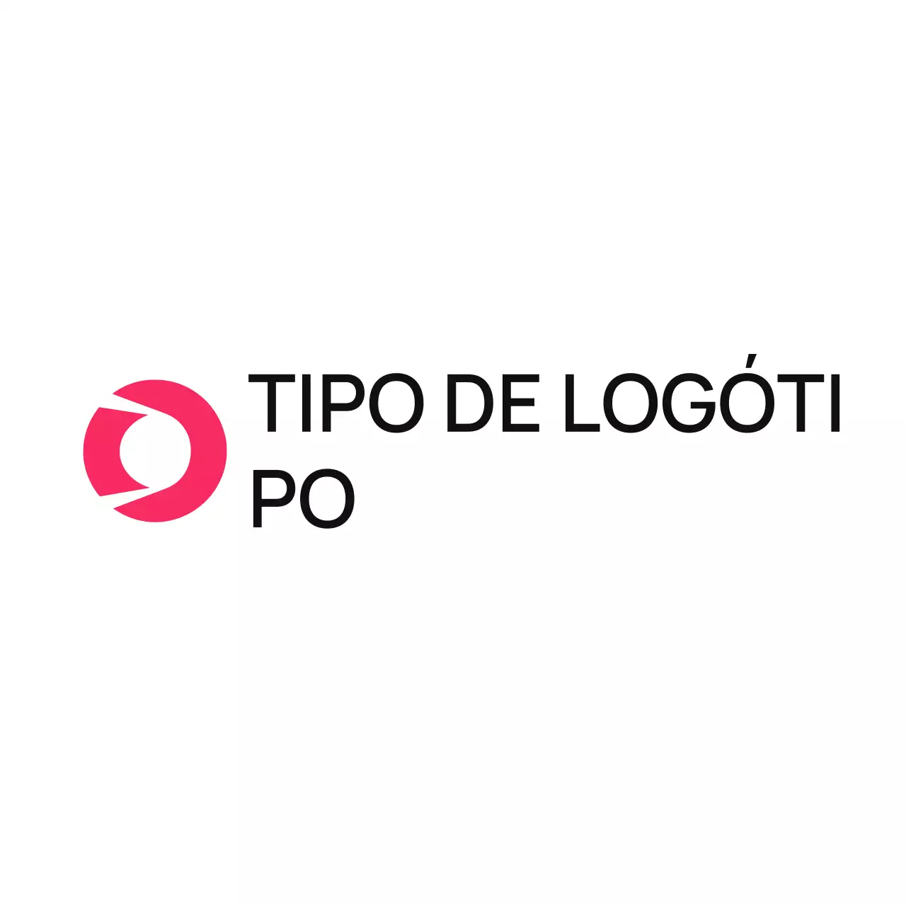 Design de marca minimalista cor-de-rosa