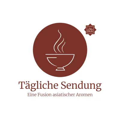 braun minimal lebensmittel logo