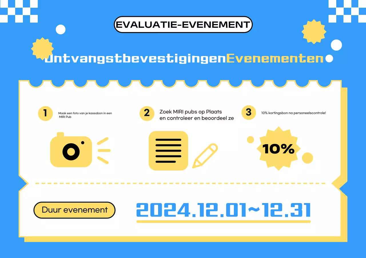 Blauwe Pop Highball Advertentie