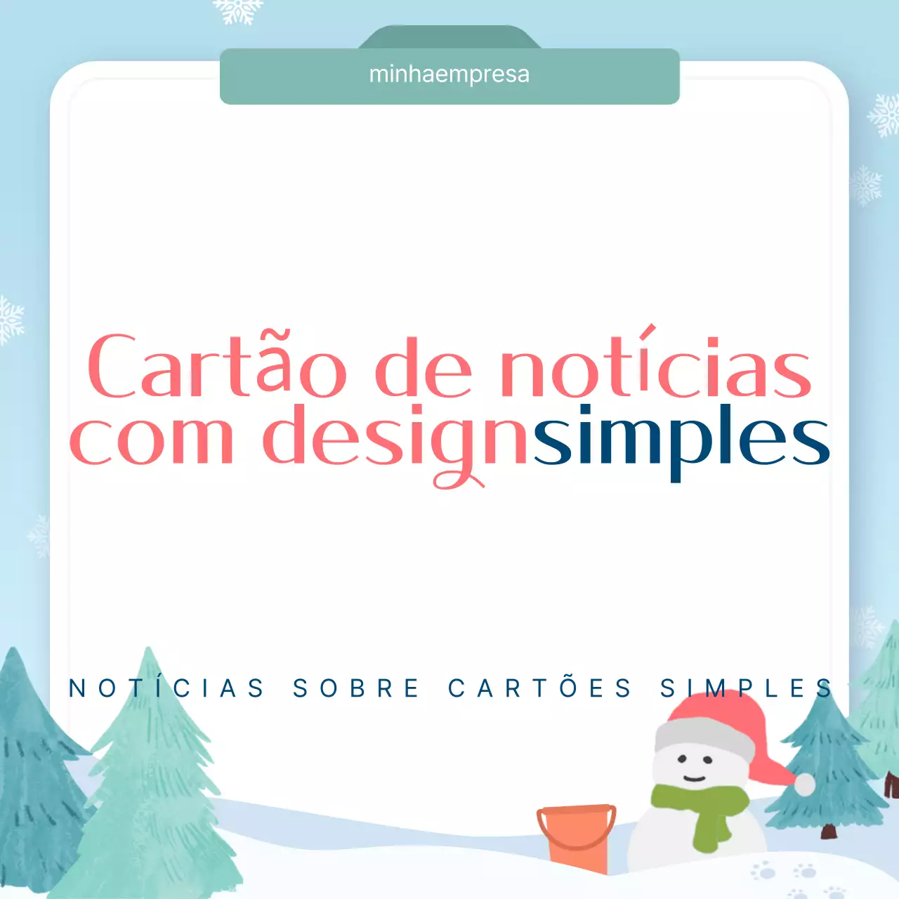Guia de design simples azul claro