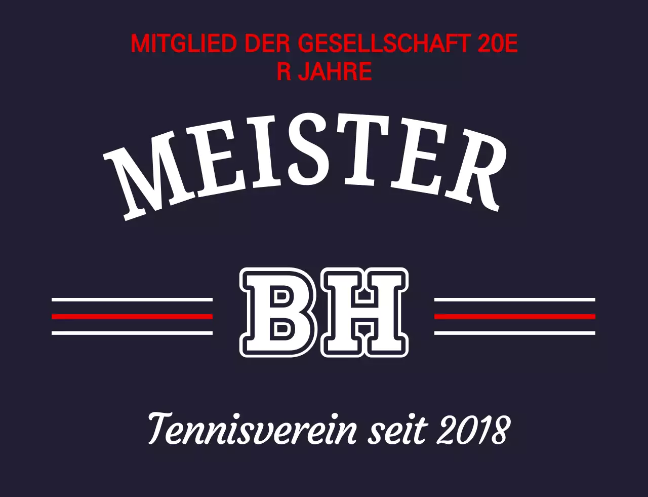 Logo des modernen Tennisclubs