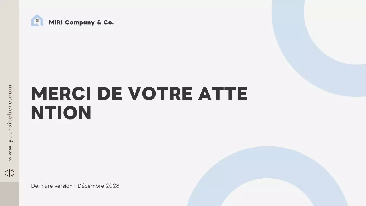 plan d'affaires moderne gris