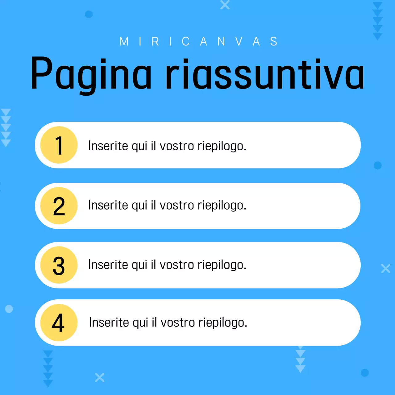 Una semplice newsletter aziendale in azzurro e bianco