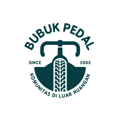 Green Minimal Cycling Event Logo