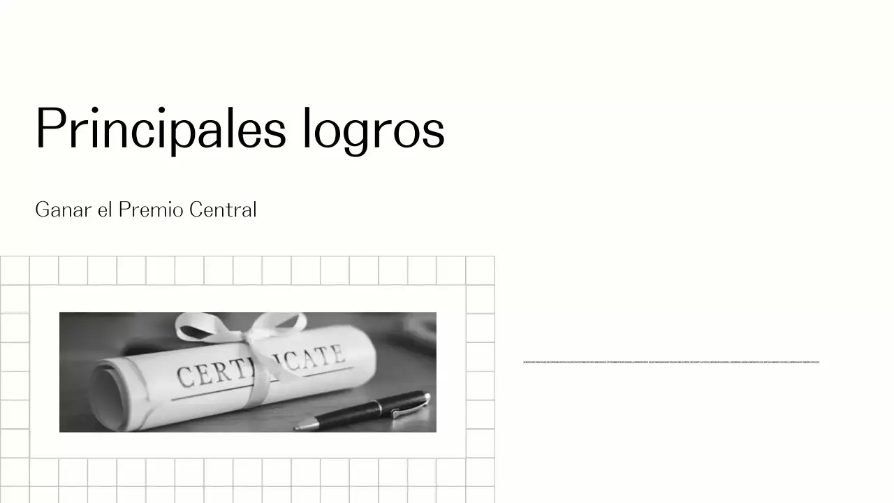 Explorando la vida de Marie Curie Presentación sencilla en negro y beige