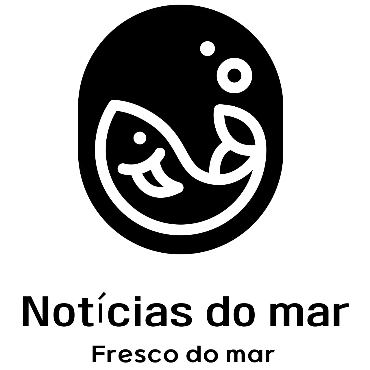 Desenho de logótipo simples a preto