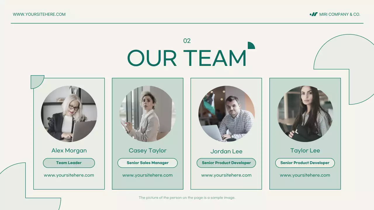 Green Minimal Project Proposal Document Presentation