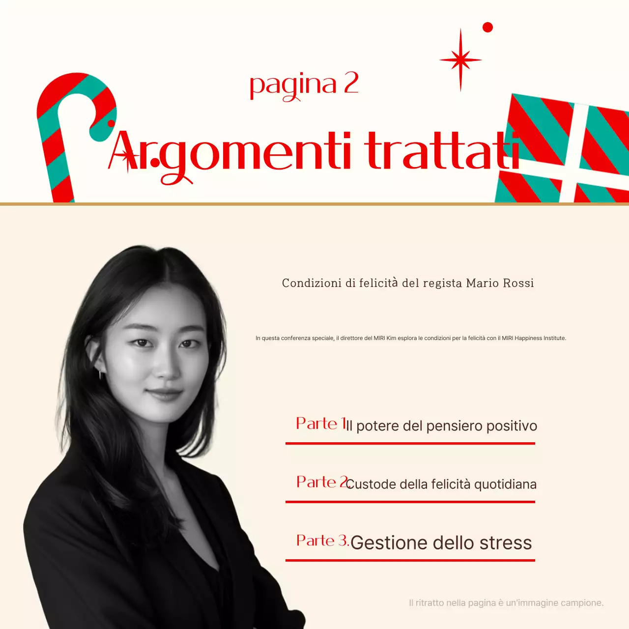 Speciale fine anno Beige Modern