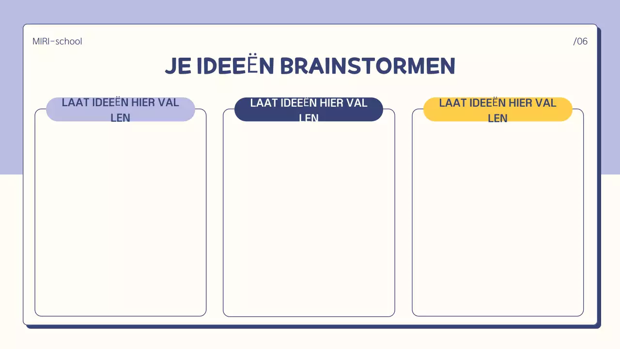 marine cartoon onderwijs presentatie