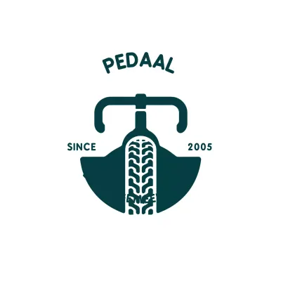 Groen minimaal fietslogo