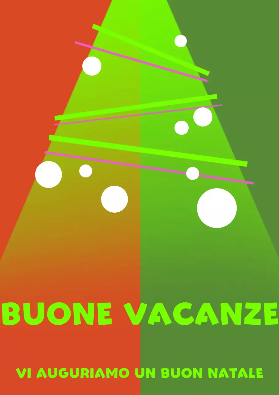 Festività natalizie Green Pop