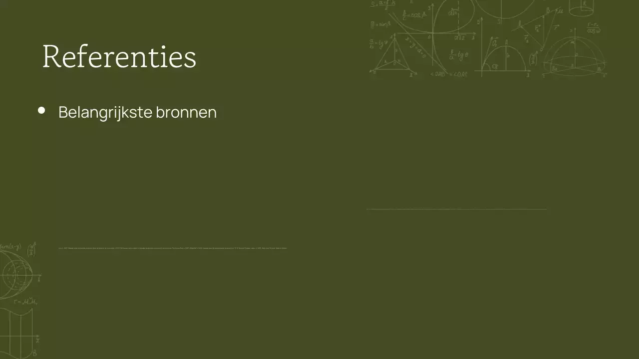 Professionele Trendy Academische Historische Cijfer Presentatie