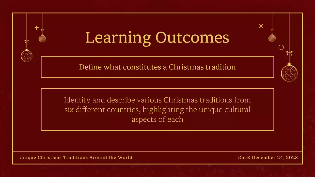 Wine Classic Christmas Presentation