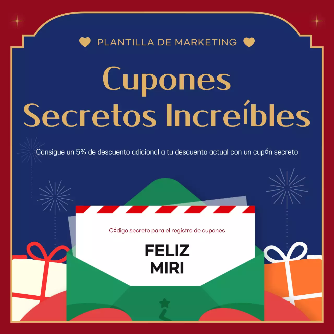 Promoción navideña Red Cosy