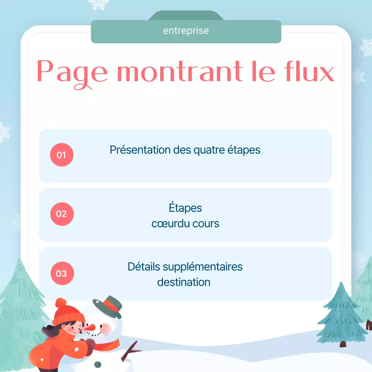 Bleu clair Guide de conception simple