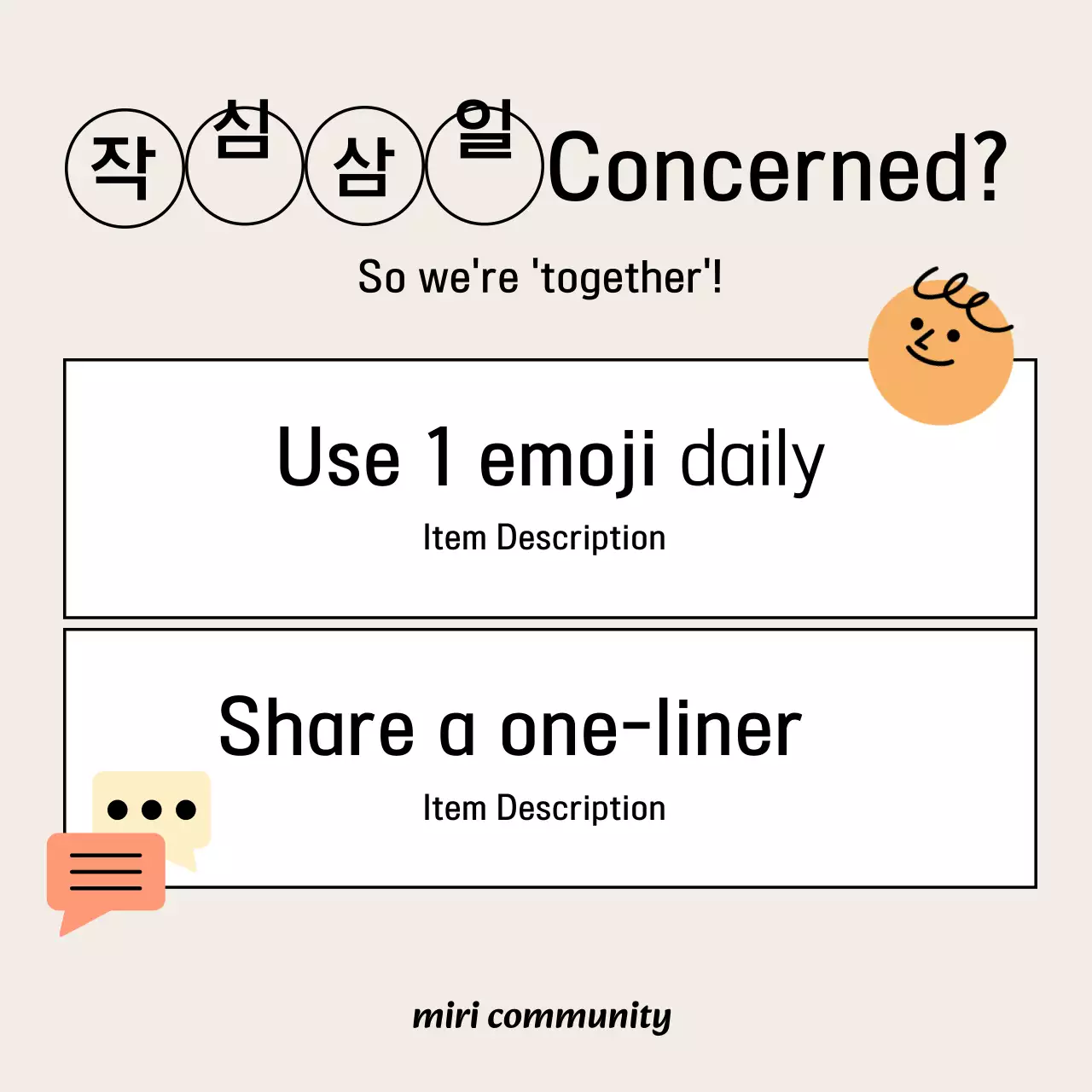 Beige Minimal Journaling Challenge Promotion Instagram Carousel