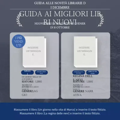 Promuovere la guida del libro classico grigio