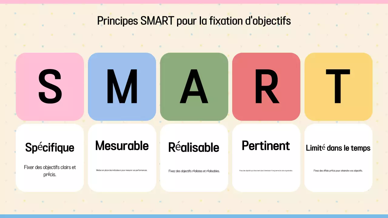 Beige Neat Goal Setting Guide