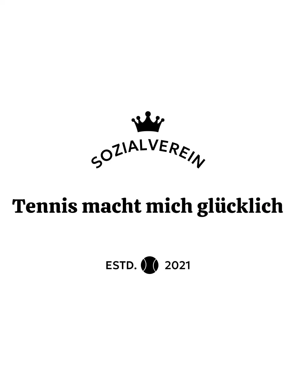 Schwarzes und weißes einfaches Sportlogo